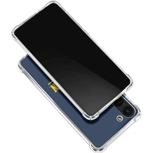 University of Michigan Ann Arbor Est 1817 Galaxy S24 FE Clear Case